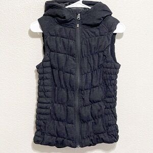 Be by Blanc Noir Hood Vest Jacket Size S